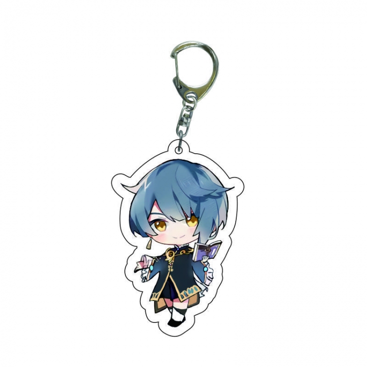 Genshin Impact Anime acrylic Key Chain price for 5 pcs 7612