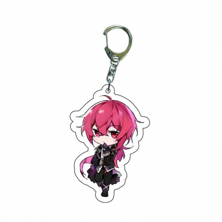 Genshin Impact Anime acrylic Key Chain price for 5 pcs  7592