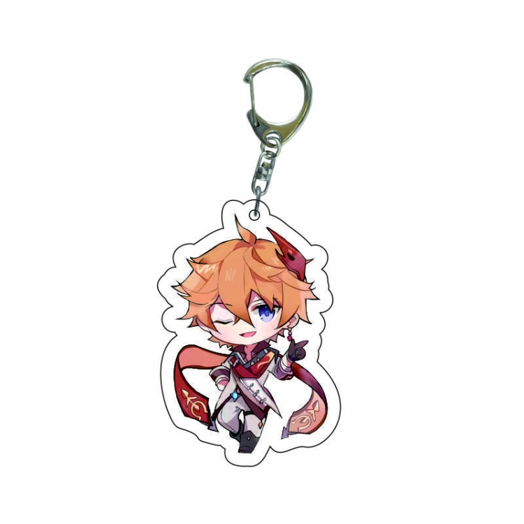 Genshin Impact Anime acrylic Key Chain price for 5 pcs  7598