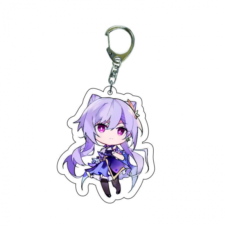 Genshin Impact Anime acrylic Key Chain price for 5 pcs 7591