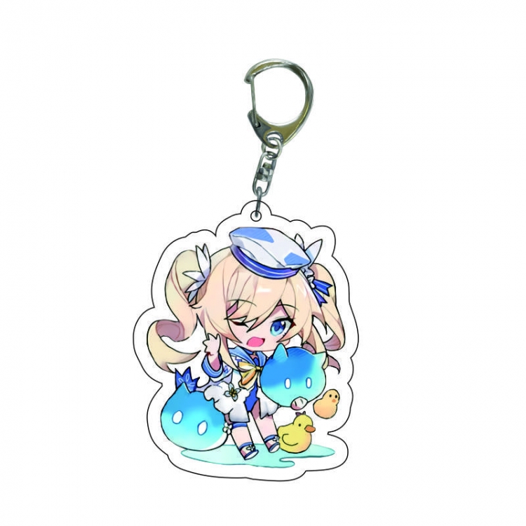 Genshin Impact Anime acrylic Key Chain price for 5 pcs 7606