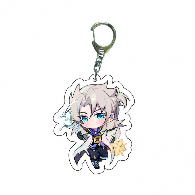 Genshin Impact Anime acrylic Key Chain price for 5 pcs 7599