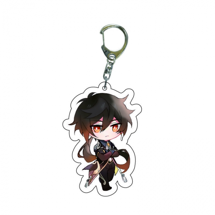 Genshin Impact Anime acrylic Key Chain price for 5 pcs   7607