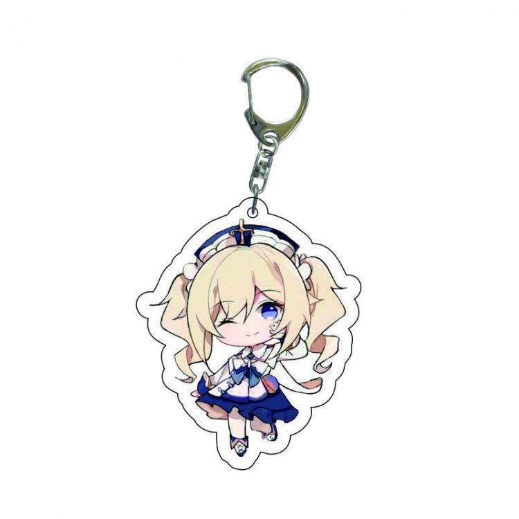 Genshin Impact Anime acrylic Key Chain price for 5 pcs  7608