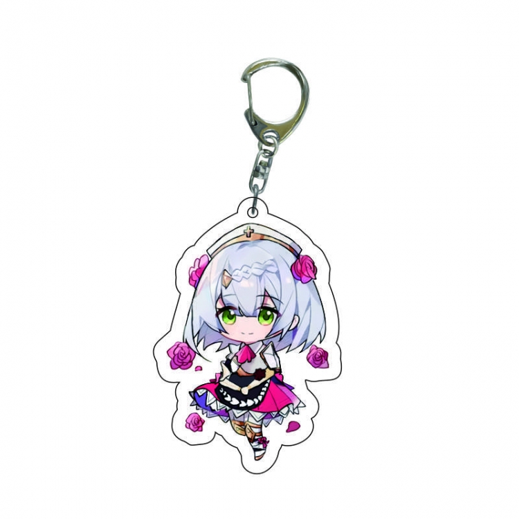 Genshin Impact Anime acrylic Key Chain price for 5 pcs 7603