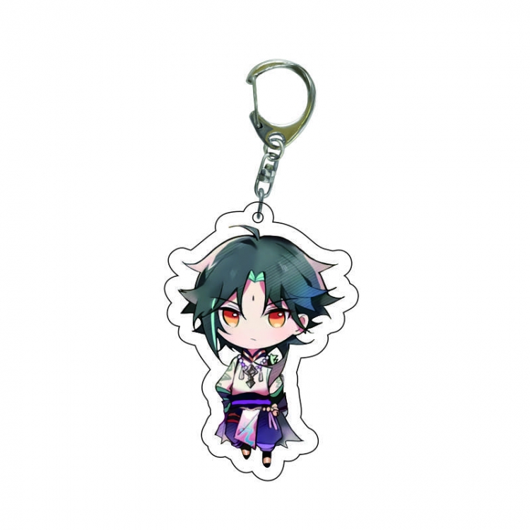 Genshin Impact Anime acrylic Key Chain price for 5 pcs 7600