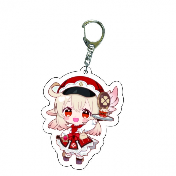 Genshin Impact Anime acrylic Key Chain price for 5 pcs  7644