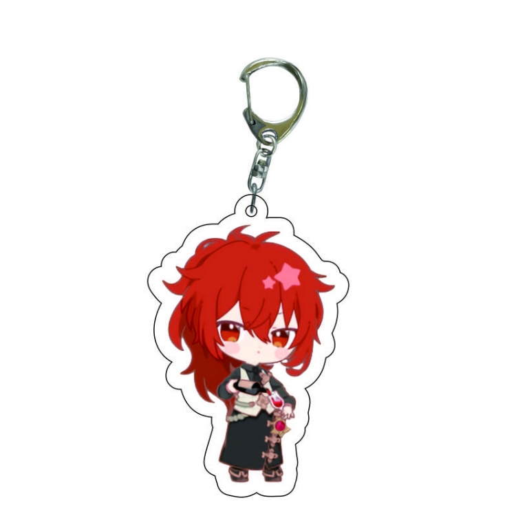 Genshin Impact Anime acrylic Key Chain price for 5 pcs  7632