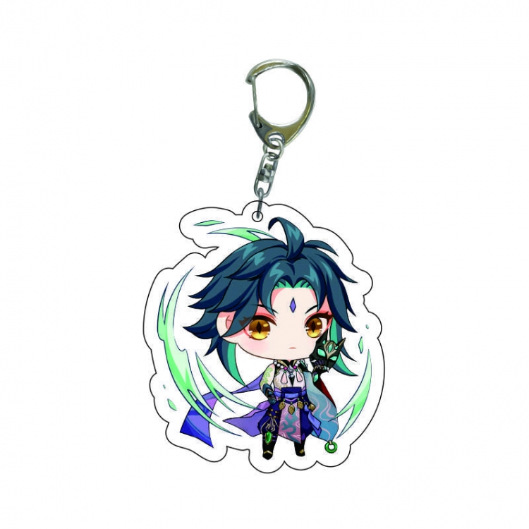 Genshin Impact Anime acrylic Key Chain price for 5 pcs  7740