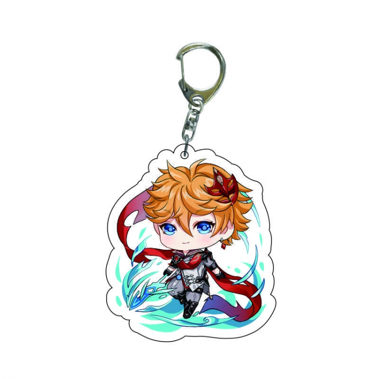 Genshin Impact Anime acrylic Key Chain price for 5 pcs 7730