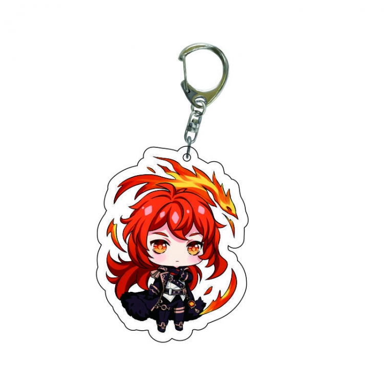 Genshin Impact Anime acrylic Key Chain price for 5 pcs 7745