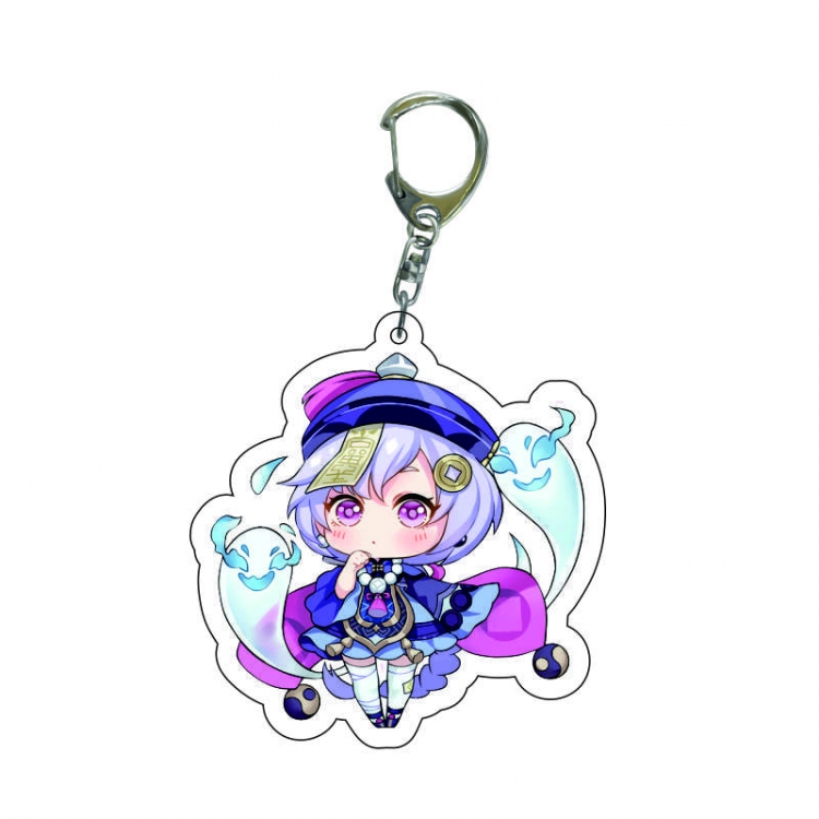 Genshin Impact Anime acrylic Key Chain price for 5 pcs  7724