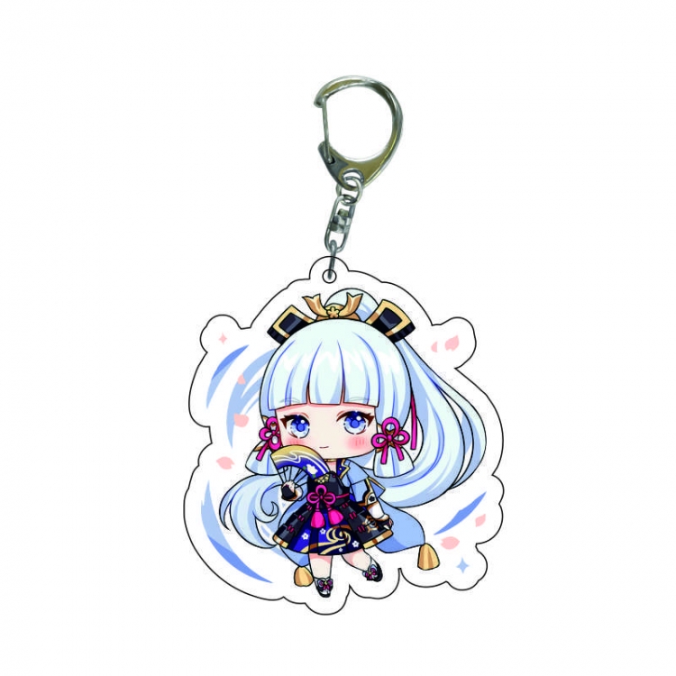 Genshin Impact Anime acrylic Key Chain price for 5 pcs  7753