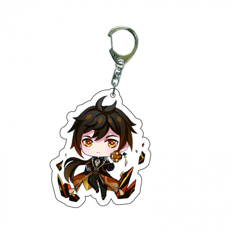 Genshin Impact Anime acrylic Key Chain price for 5 pcs 7735