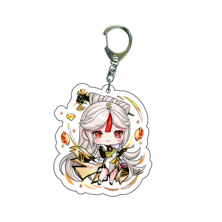 Genshin Impact Anime acrylic Key Chain price for 5 pcs 7726