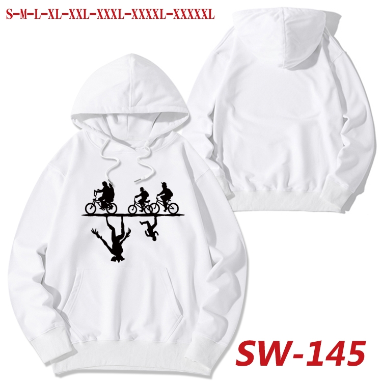 Stranger Things Autumn cotton hooded sweatshirt thin pullover sweater from S to 5XL SW-145