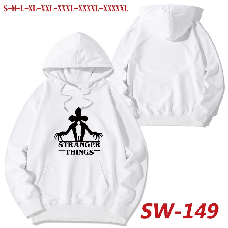 Stranger Things Autumn cotton hooded sweatshirt thin pullover sweater from S to 5XL  SW-149