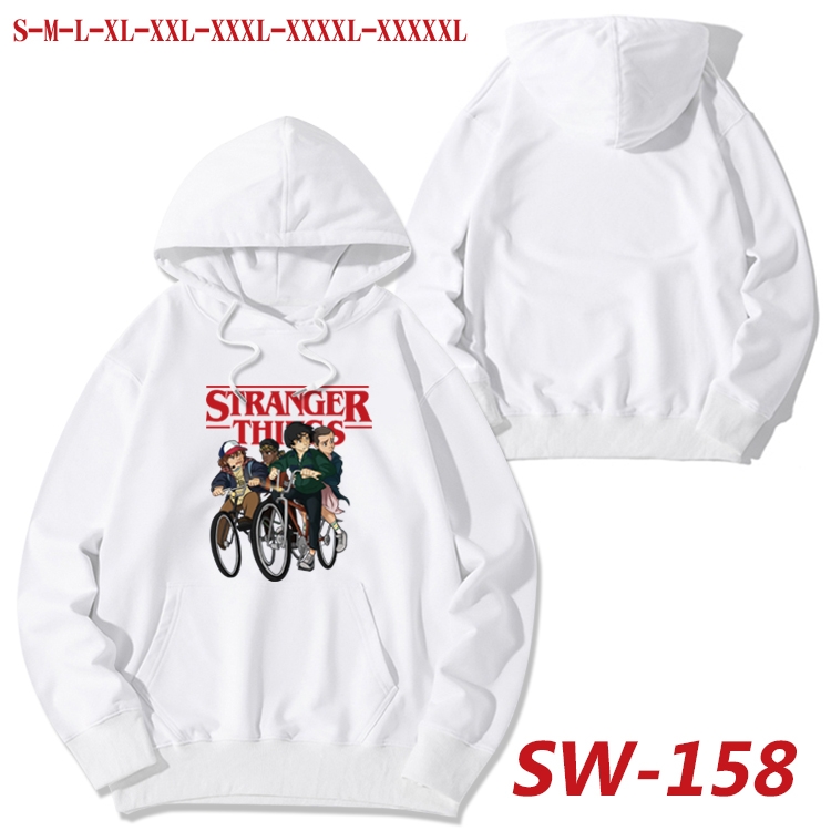 Stranger Things Autumn cotton hooded sweatshirt thin pullover sweater from S to 5XL SW-156