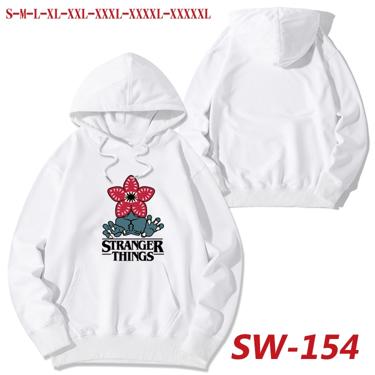 Stranger Things Autumn cotton hooded sweatshirt thin pullover sweater from S to 5XL   SW-154