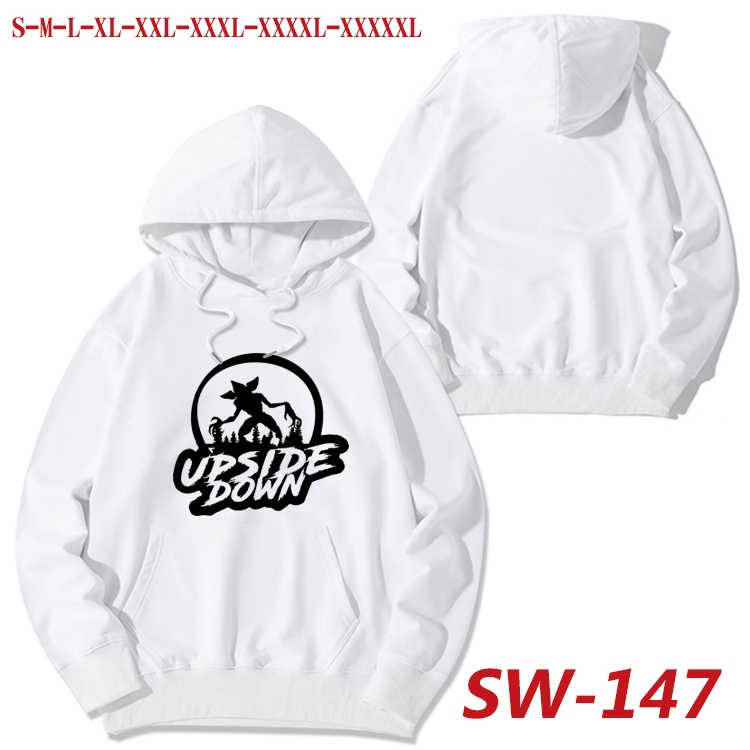 Stranger Things Autumn cotton hooded sweatshirt thin pullover sweater from S to 5XL  SW-147