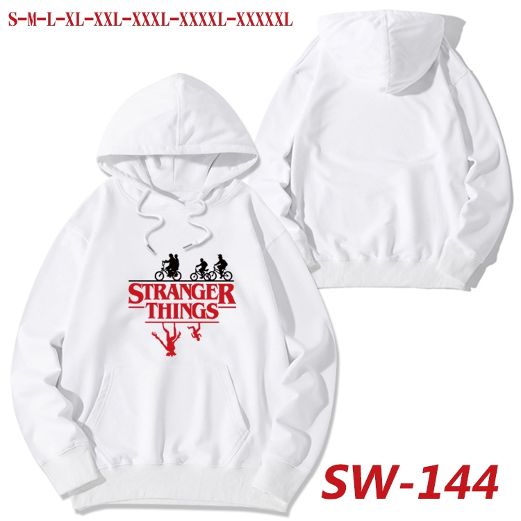 Stranger Things Autumn cotton hooded sweatshirt thin pullover sweater from S to 5XL  SW-144
