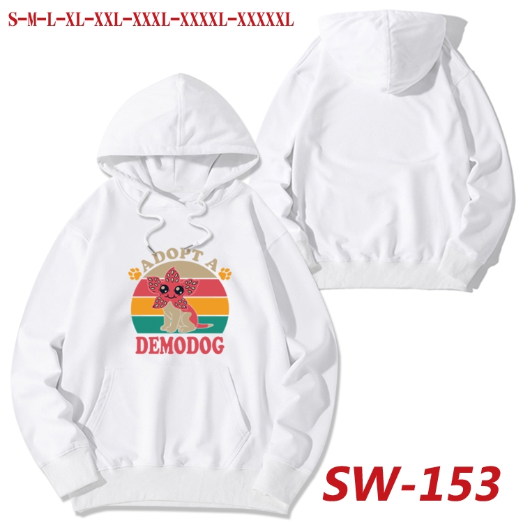 Stranger Things Autumn cotton hooded sweatshirt thin pullover sweater from S to 5XL SW-153