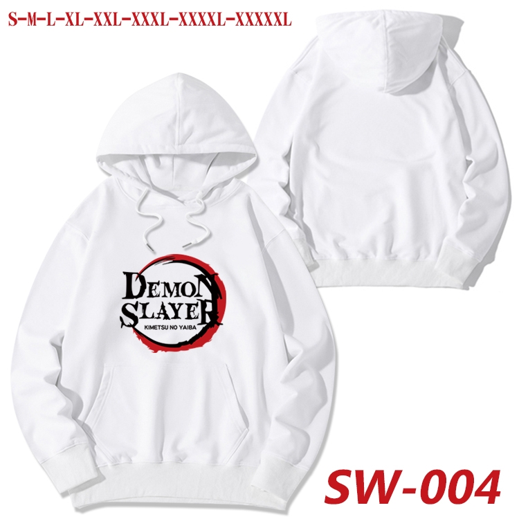 Demon Slayer Kimets Autumn cotton hooded sweatshirt thin pullover sweater from S to 5XL  SW-004