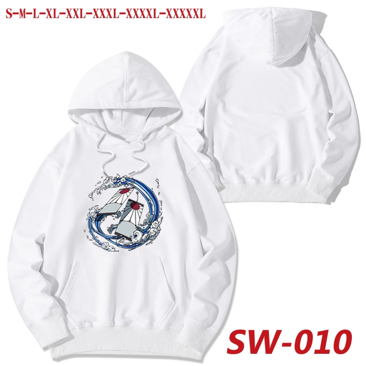 Demon Slayer Kimets Autumn cotton hooded sweatshirt thin pullover sweater from S to 5XL SW-010