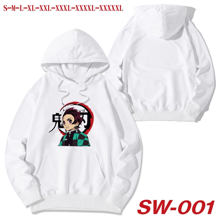 Demon Slayer Kimets Autumn cotton hooded sweatshirt thin pullover sweater from S to 5XL  SW-001
