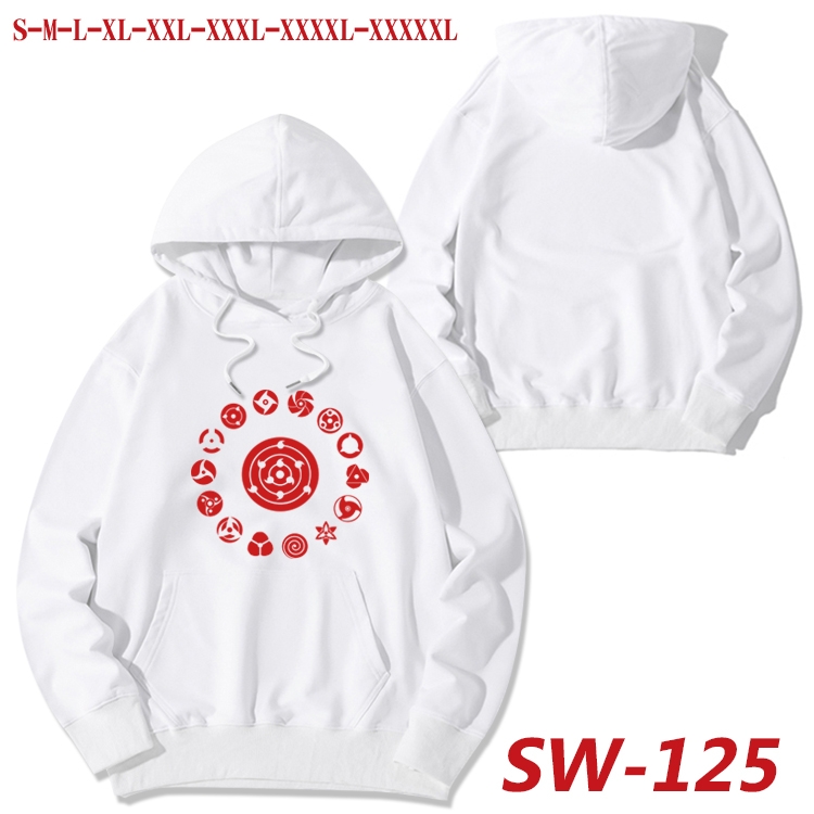 Naruto  Autumn cotton hooded sweatshirt thin pullover sweater from S to 5XL SW-125