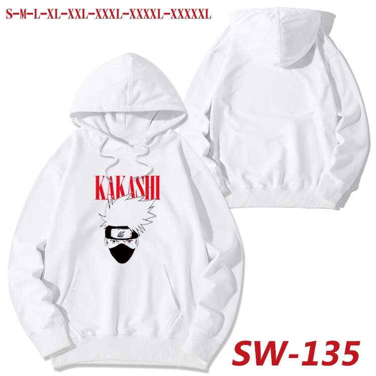 Naruto  Autumn cotton hooded sweatshirt thin pullover sweater from S to 5XL SW-135