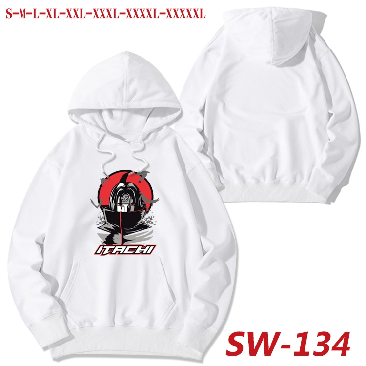 Naruto  Autumn cotton hooded sweatshirt thin pullover sweater from S to 5XL SW-134