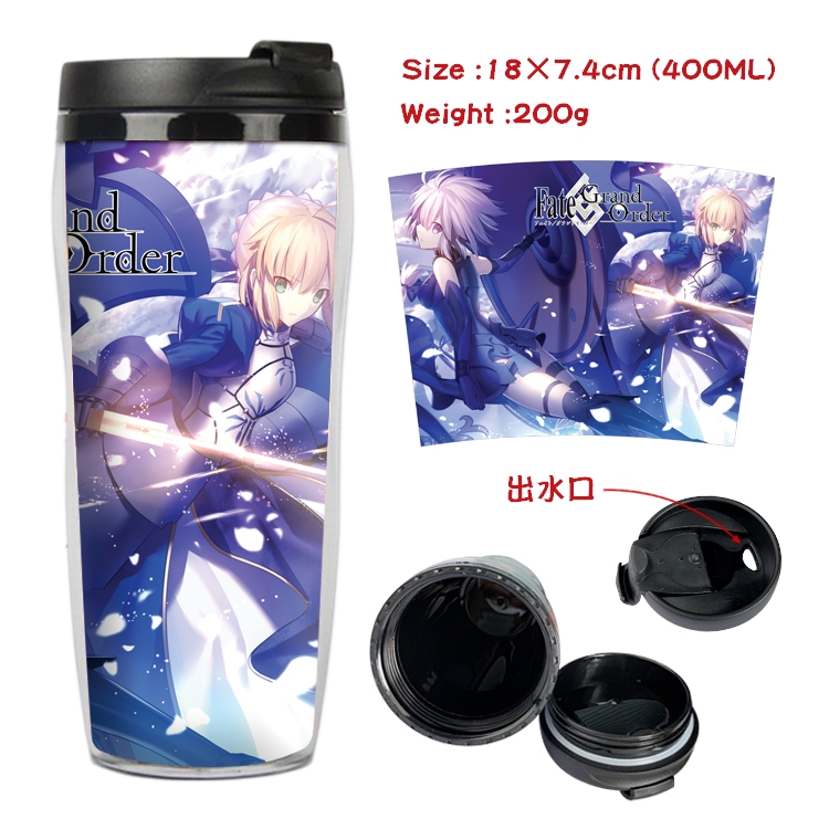 Fate Grand Order  Starbucks Leakproof Insulation cup Kettle 18X7.4CM 400ML 5A