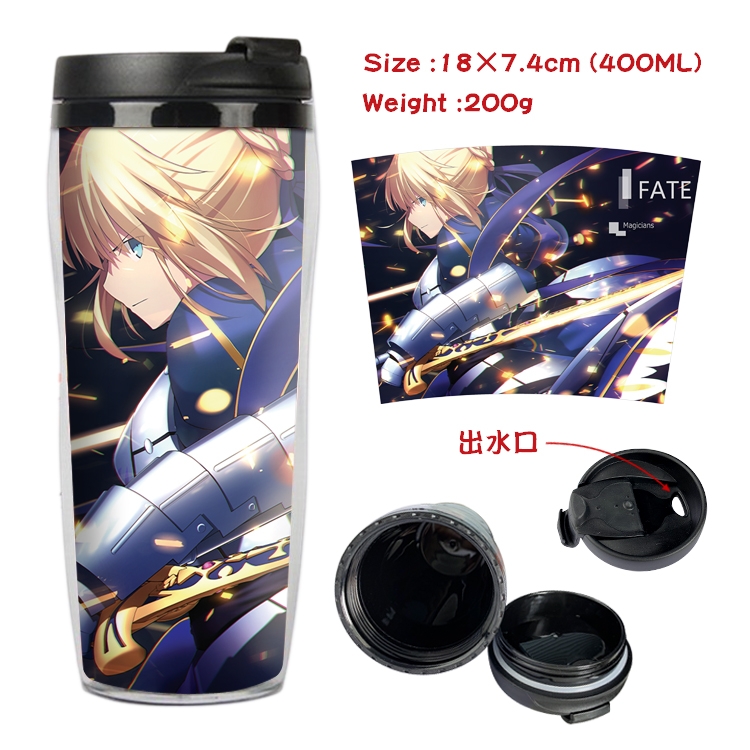 Fate Grand Order  Starbucks Leakproof Insulation cup Kettle 18X7.4CM 400ML 18A