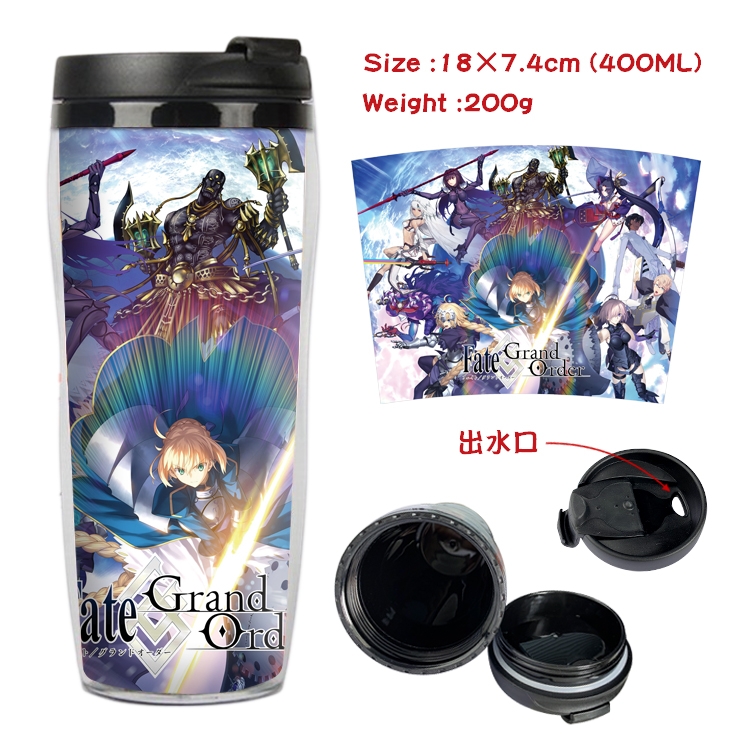 Fate Grand Order  Starbucks Leakproof Insulation cup Kettle 18X7.4CM 400ML 1A