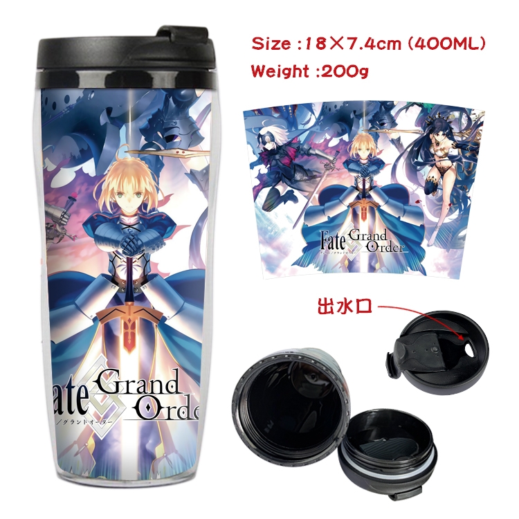 Fate Grand Order  Starbucks Leakproof Insulation cup Kettle 18X7.4CM 400ML 3A