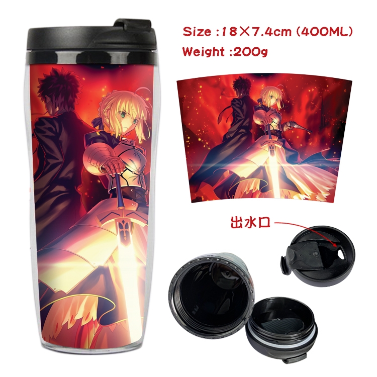 Fate Grand Order  Starbucks Leakproof Insulation cup Kettle 18X7.4CM 400ML 7A