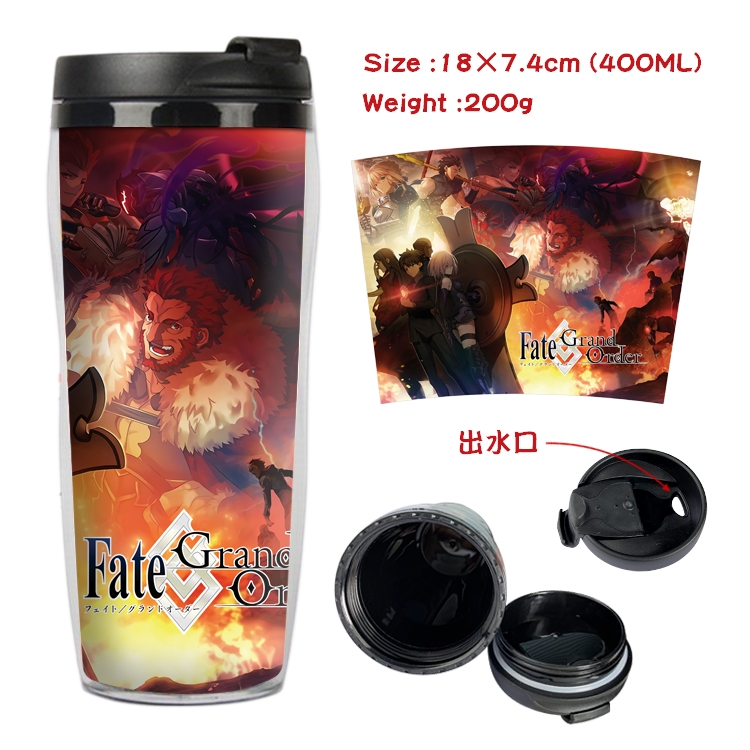 Fate Grand Order  Starbucks Leakproof Insulation cup Kettle 18X7.4CM 400ML 6A