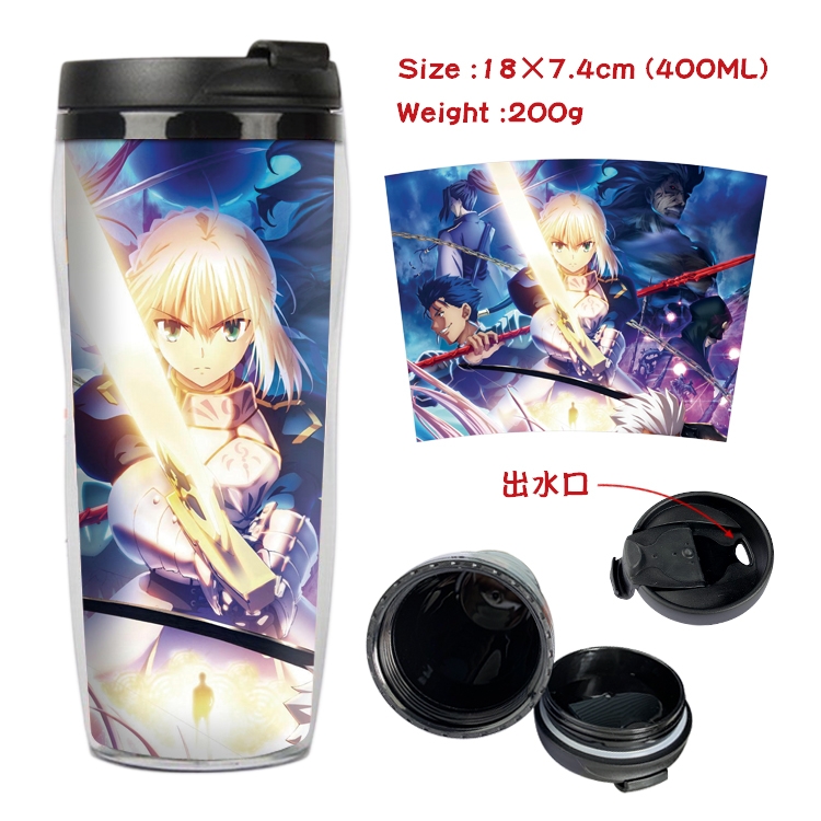 Fate Grand Order  Starbucks Leakproof Insulation cup Kettle 18X7.4CM 400ML 10A