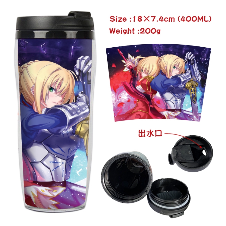 Fate Grand Order  Starbucks Leakproof Insulation cup Kettle 18X7.4CM 400ML 9A