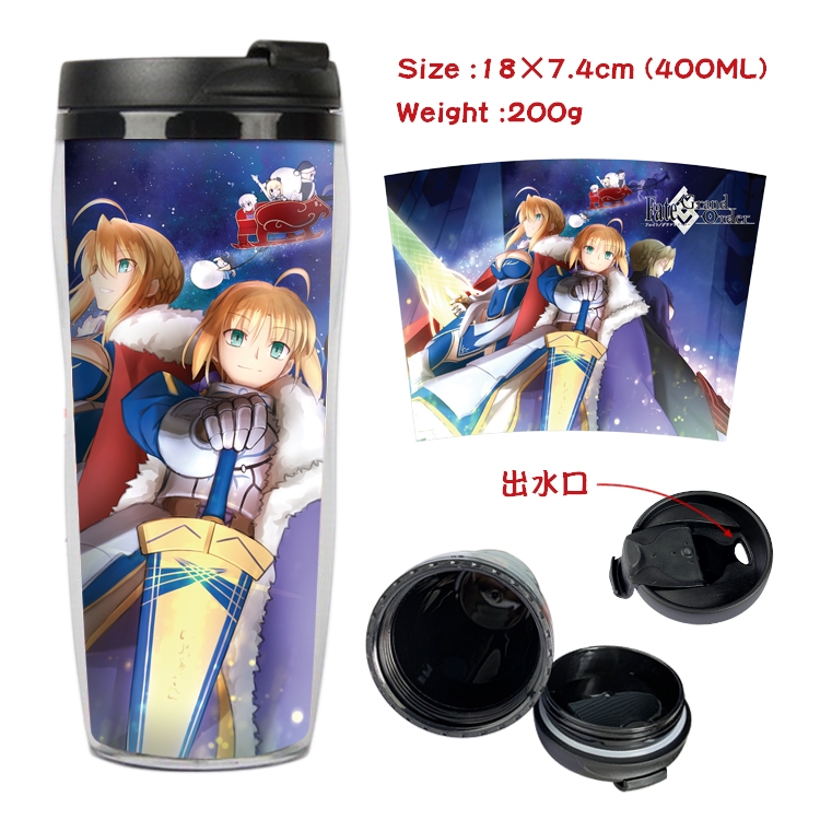 Fate Grand Order  Starbucks Leakproof Insulation cup Kettle 18X7.4CM 400ML 8A