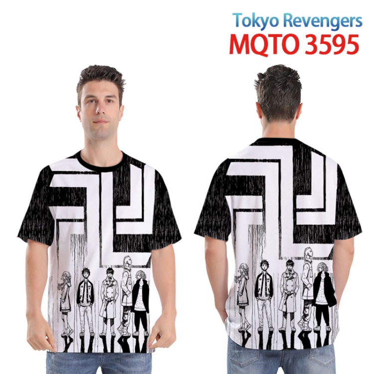 Tokyo Revengers   Full color printed short sleeve T-shirt 2XS-4XL MQTO 3595