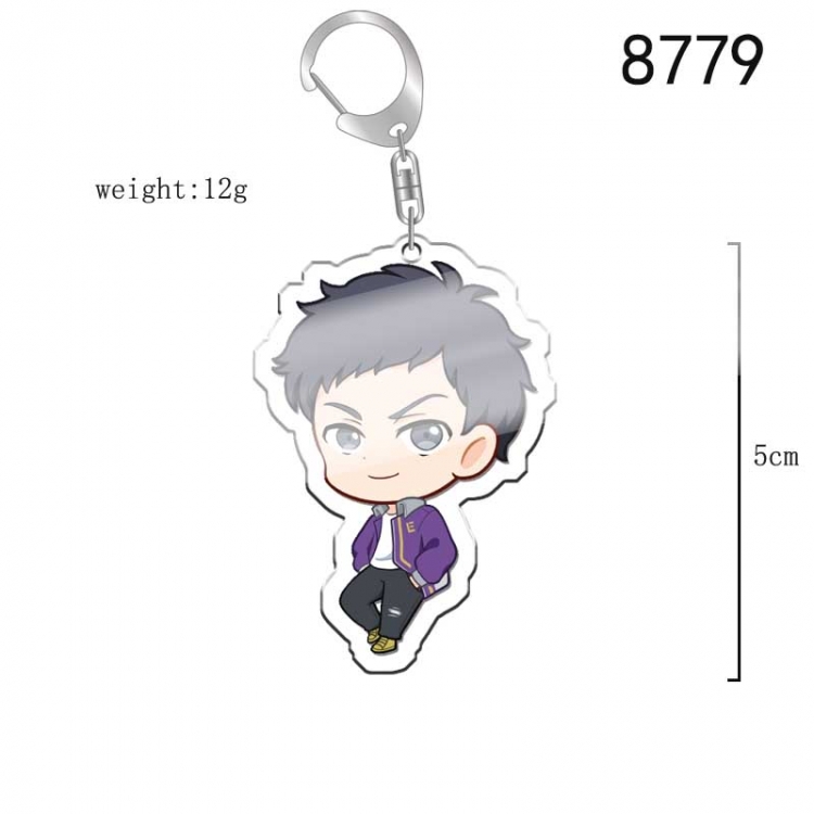 Banana fish Anime acrylic Key Chain  price for 5 pcs 8779