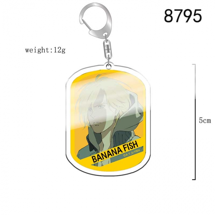 Banana fish Anime acrylic Key Chain  price for 5 pcs 8795