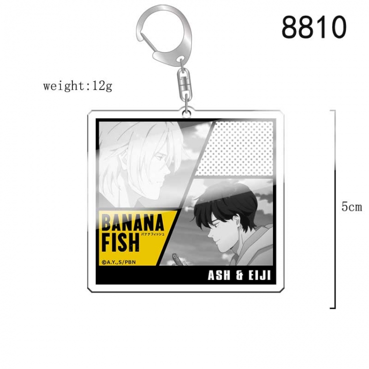 Banana fish Anime acrylic Key Chain  price for 5 pcs 8810