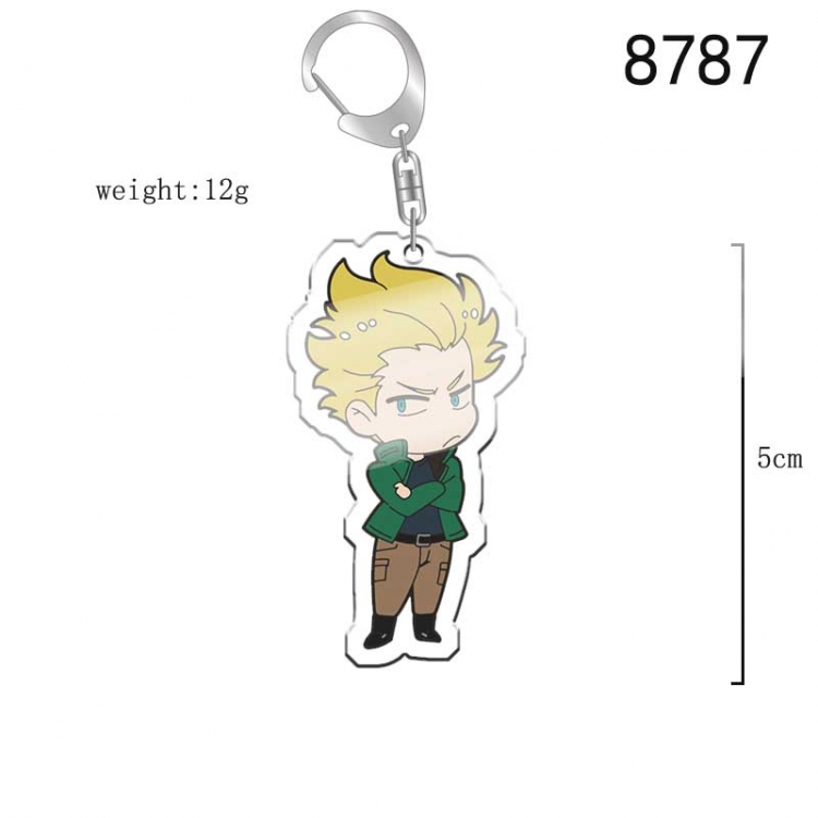 Banana fish Anime acrylic Key Chain  price for 5 pcs 8787