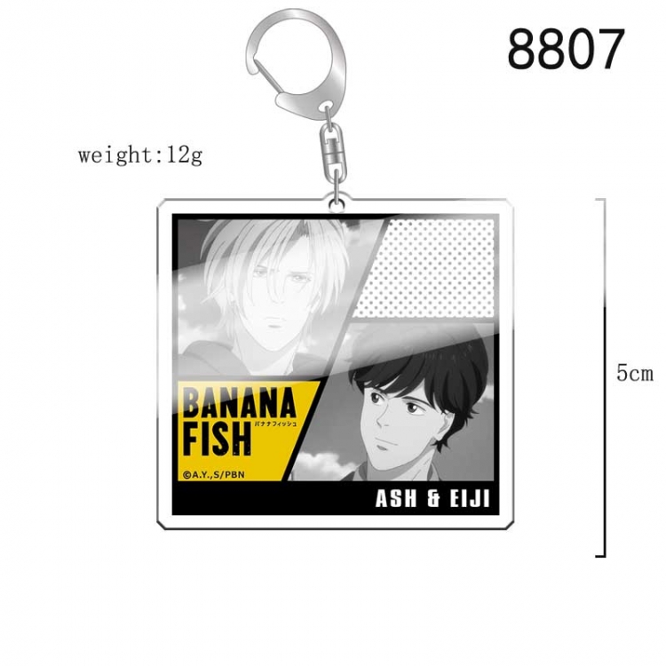 Banana fish Anime acrylic Key Chain  price for 5 pcs 8807