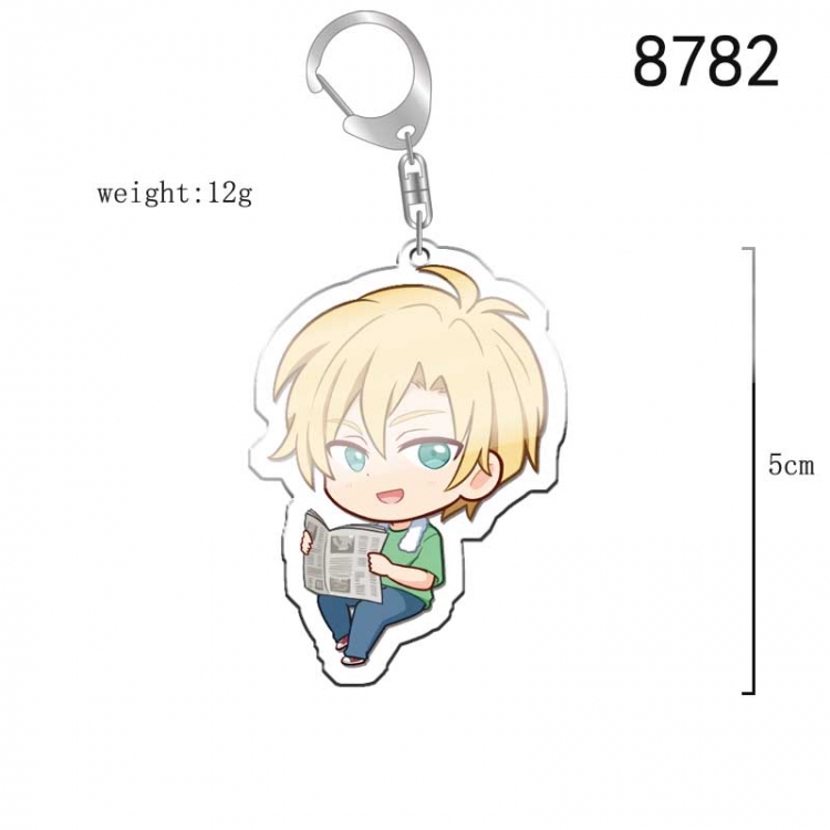 Banana fish Anime acrylic Key Chain  price for 5 pcs 8782