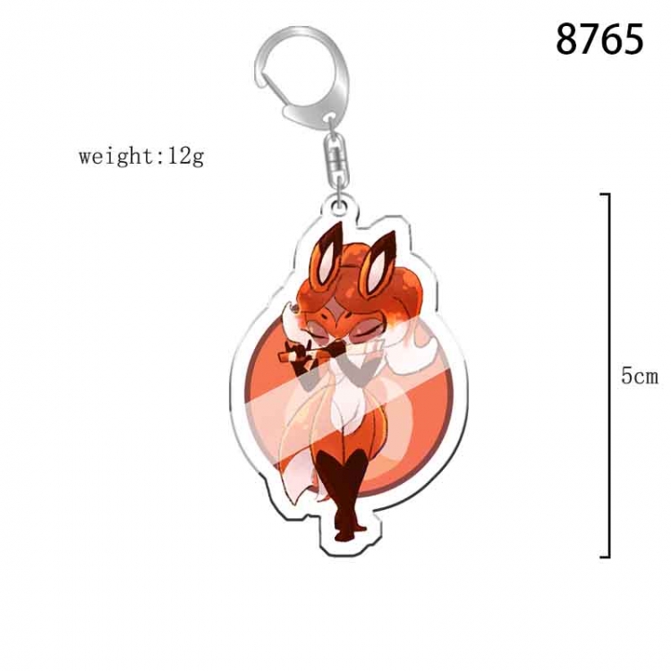 Ladybug Girl  Anime acrylic Key Chain  price for 5 pcs 8765