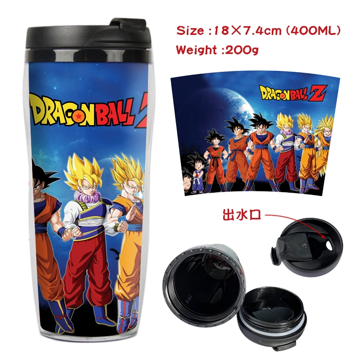 DRAGON BALL Starbucks Leakproof Insulation cup Kettle 18X7.4CM 400ML 3A